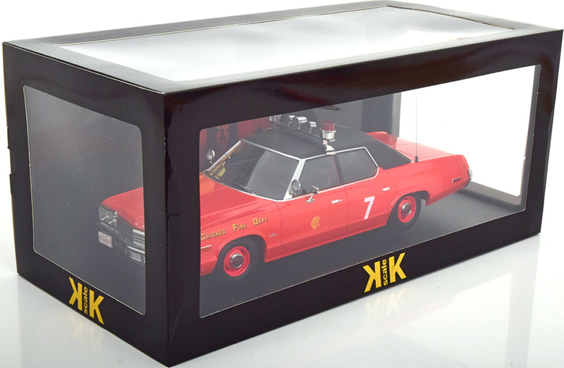 Dodge Monaco 1974 FEUERWEHR rot 1:18