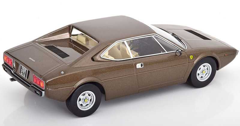 Ferrari 208 GT4 Coupe 1975 braun metallik 1:18
