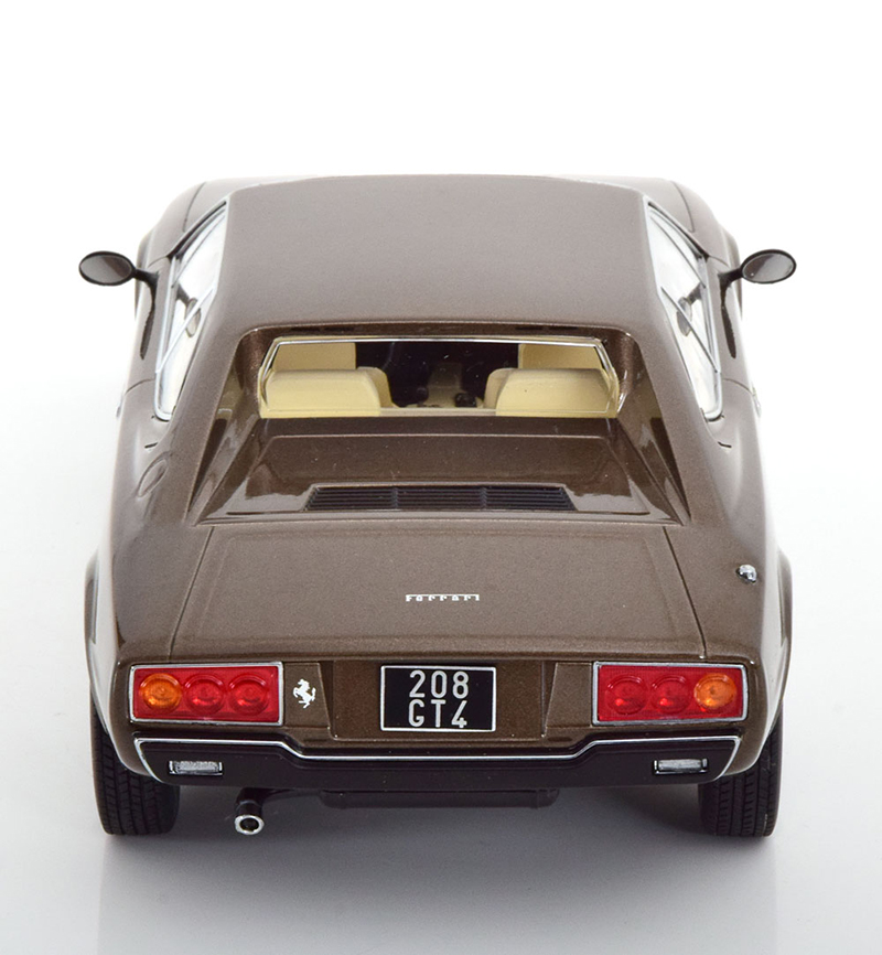 Ferrari 208 GT4 Coupe 1975 braun metallik 1:18
