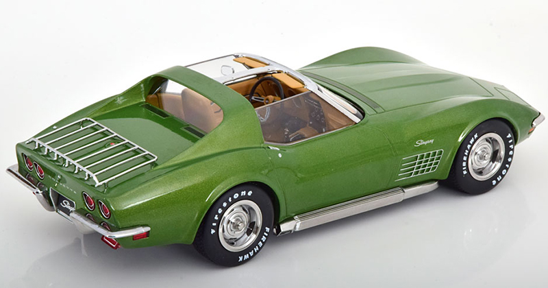 Chevrolet Corvette C3 Targa Stingray 1972 grün metallik 1:18