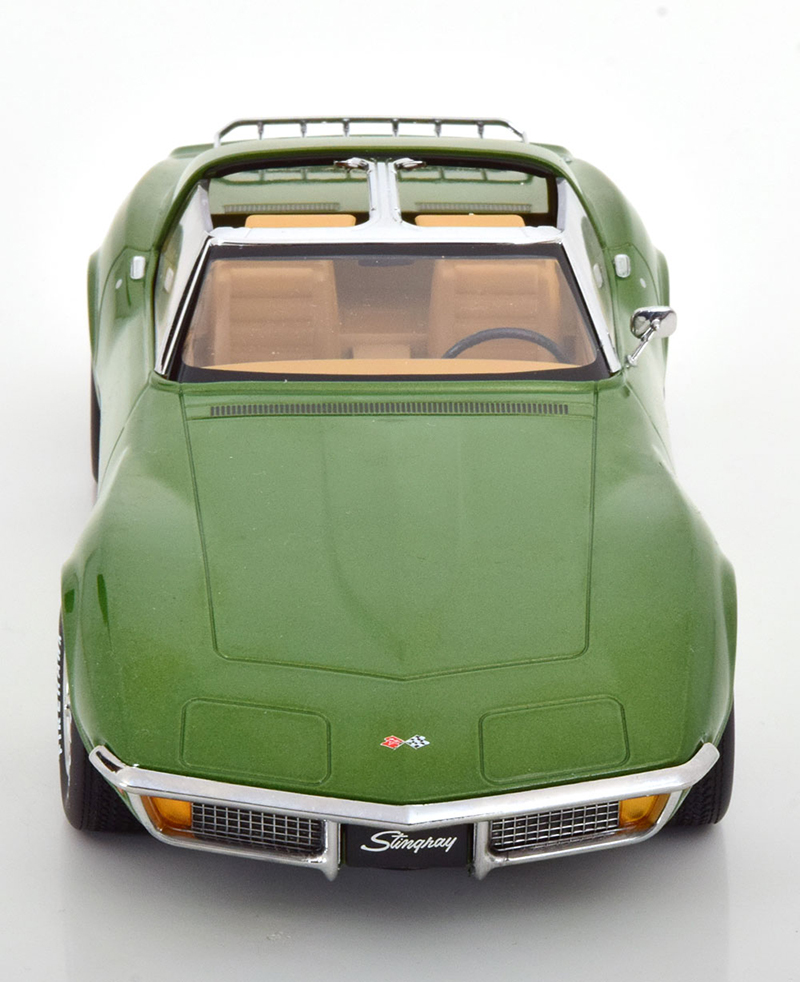 Chevrolet Corvette C3 Targa Stingray 1972 grün metallik 1:18