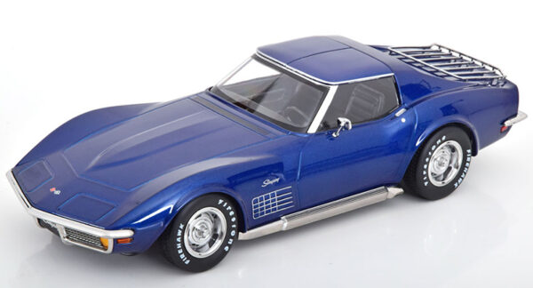 Chevrolet Corvette C3 Targa Stingray 1972 blau metallik 1:18