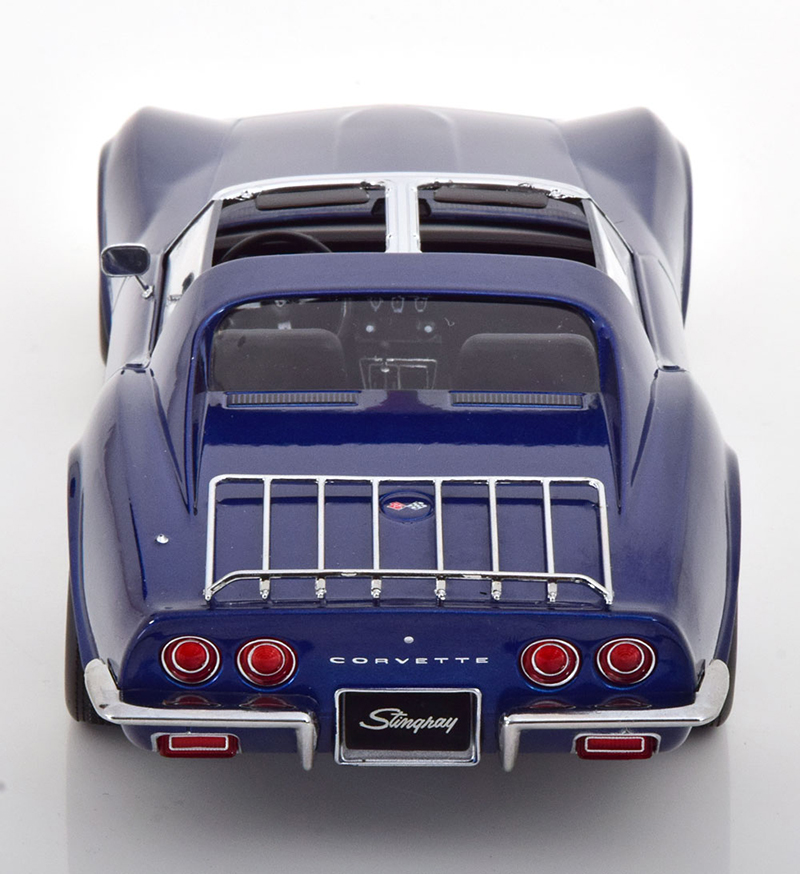 Chevrolet Corvette C3 Targa Stingray 1972 blau metallik 1:18