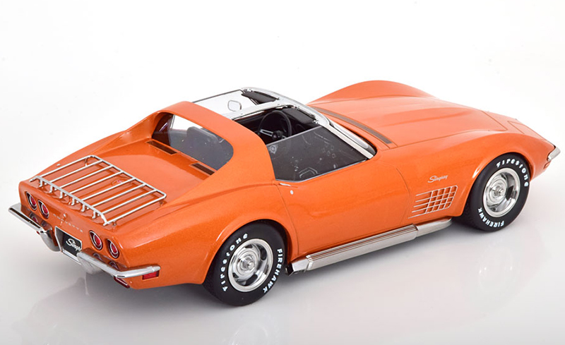 Chevrolet Corvette C3 Targa Stingray 1972 orange metallik 1:18