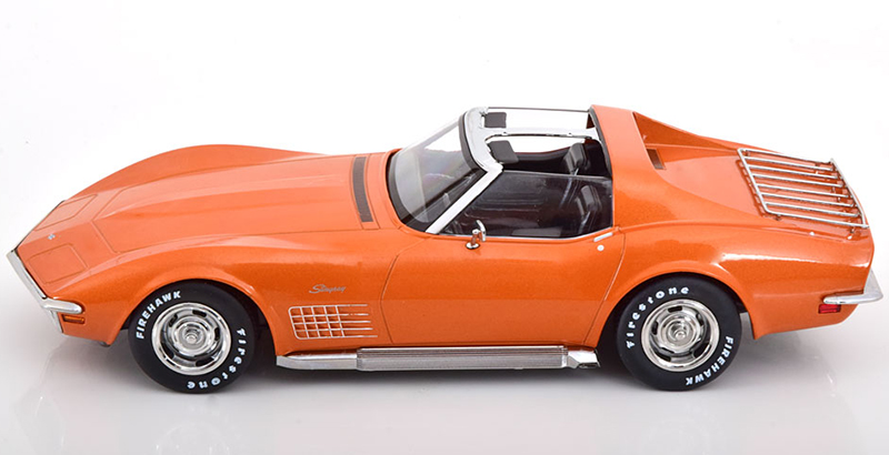Chevrolet Corvette C3 Targa Stingray 1972 orange metallik 1:18