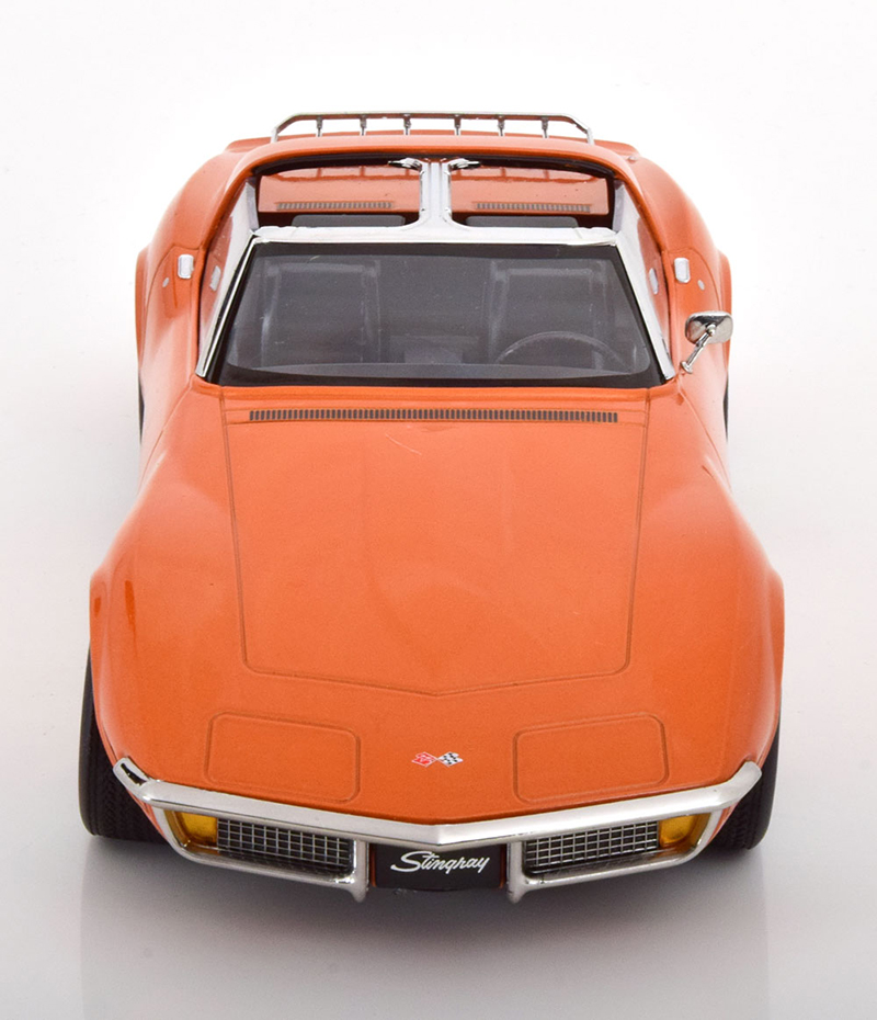 Chevrolet Corvette C3 Targa Stingray 1972 orange metallik 1:18