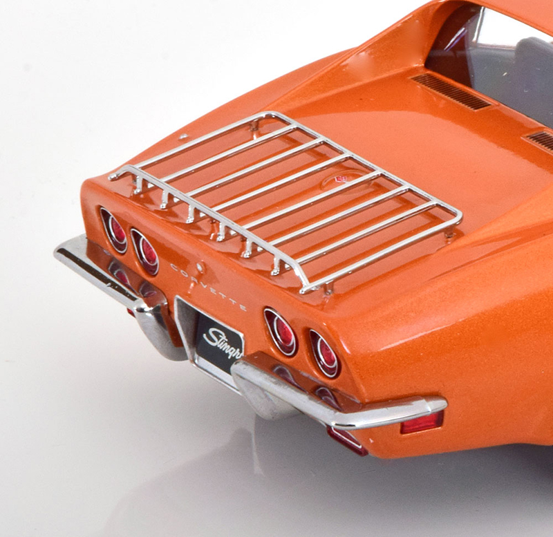 Chevrolet Corvette C3 Targa Stingray 1972 orange metallik 1:18