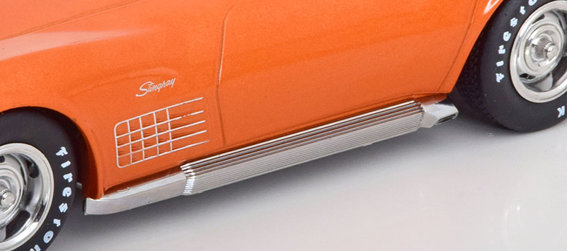 Chevrolet Corvette C3 Targa Stingray 1972 orange metallik 1:18