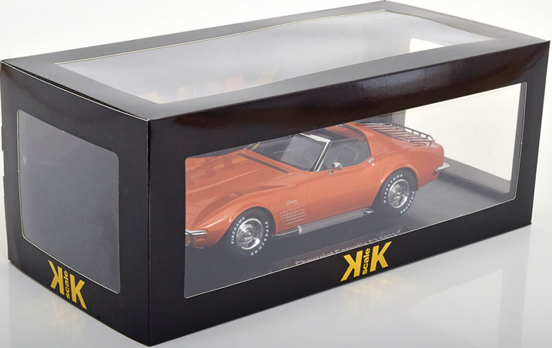 Chevrolet Corvette C3 Targa Stingray 1972 orange metallik 1:18