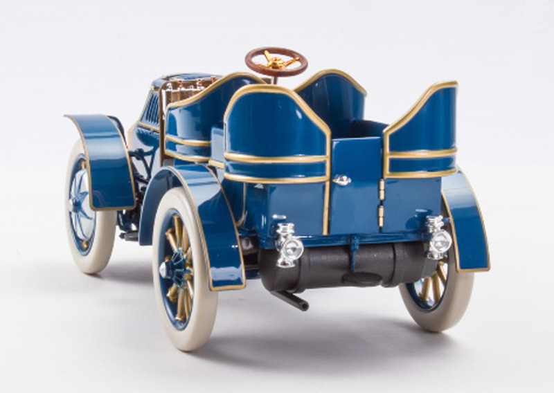 Lohner Porsche Mixte 1901 Elektroauto blau 1:18 Ferdinand Porsche Konstruktion