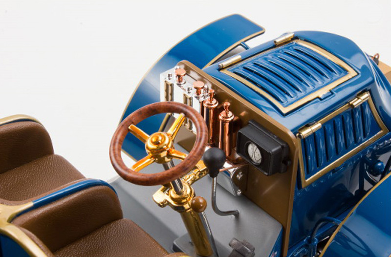 Lohner Porsche Mixte 1901 Elektroauto blau 1:18 Ferdinand Porsche Konstruktion