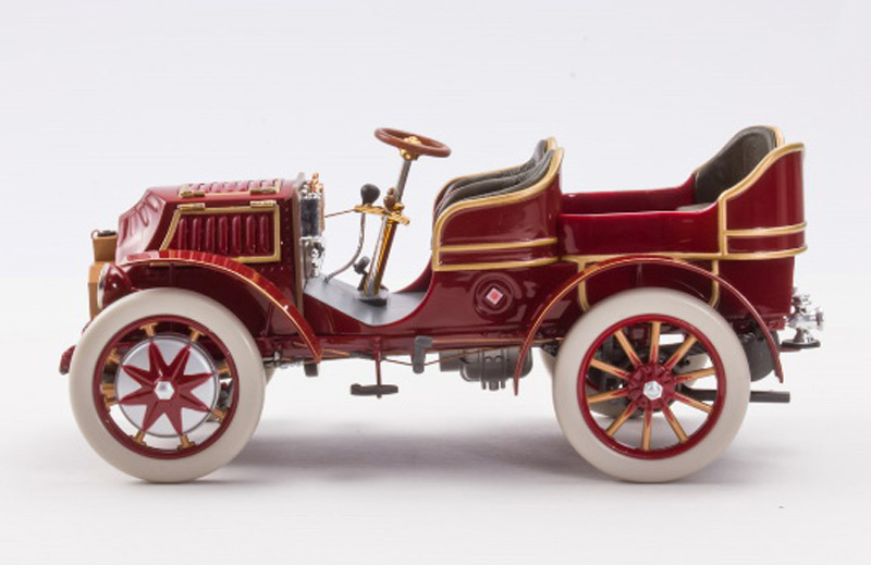 Lohner Porsche Mixte 1901 Elektroauto rot 1:18 Ferdinand Porsche Konstruktion