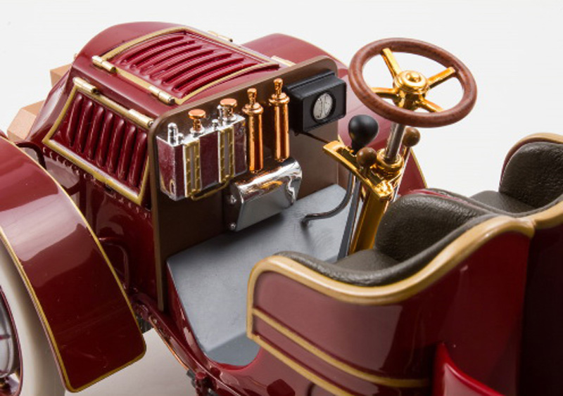 Lohner Porsche Mixte 1901 Elektroauto rot 1:18 Ferdinand Porsche Konstruktion