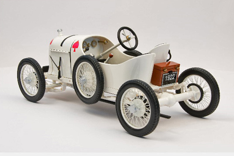 Austro Daimler ADR Rennwagen SASCHA 1922 weiss 1:18 Ferdinand Porsche Konstruktion