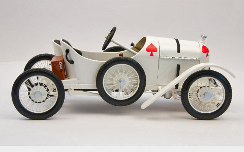 Austro Daimler ADR Rennwagen SASCHA 1922 weiss 1:18 Ferdinand Porsche Konstruktion