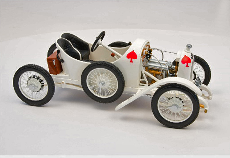 Austro Daimler ADR Rennwagen SASCHA 1922 weiss 1:18 Ferdinand Porsche Konstruktion