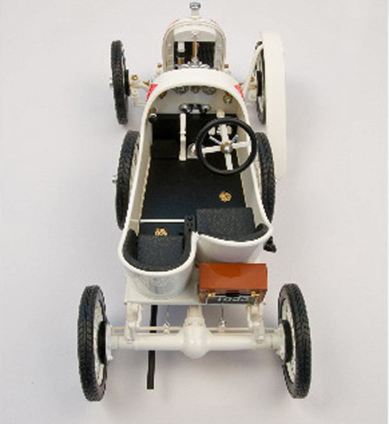 Austro Daimler ADR Rennwagen SASCHA 1922 weiss 1:18 Ferdinand Porsche Konstruktion