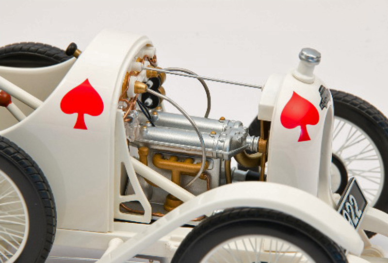 Austro Daimler ADR Rennwagen SASCHA 1922 weiss 1:18 Ferdinand Porsche Konstruktion