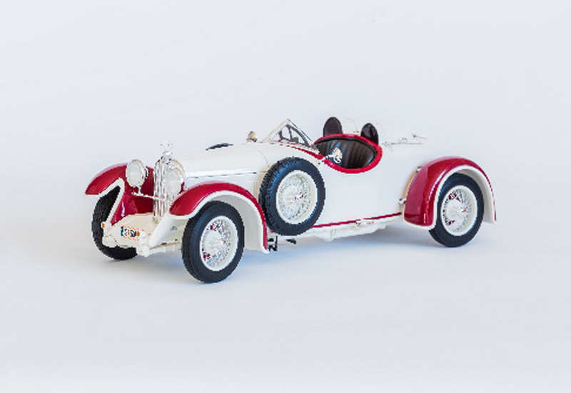 Austro Daimler Torpedo ADR 6 Sport 1929 weiss / rot 1:18 Ferdinand Porsche Konstruktion