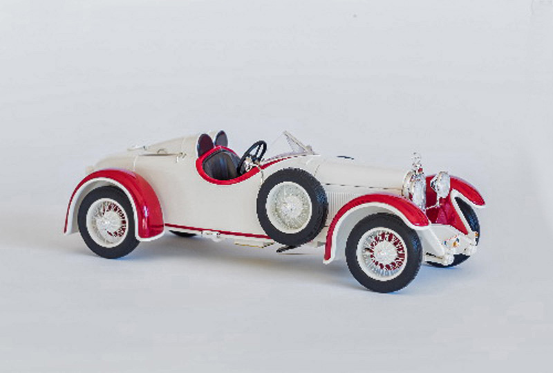 Austro Daimler Torpedo ADR 6 Sport 1929 weiss / rot 1:18 Ferdinand Porsche Konstruktion
