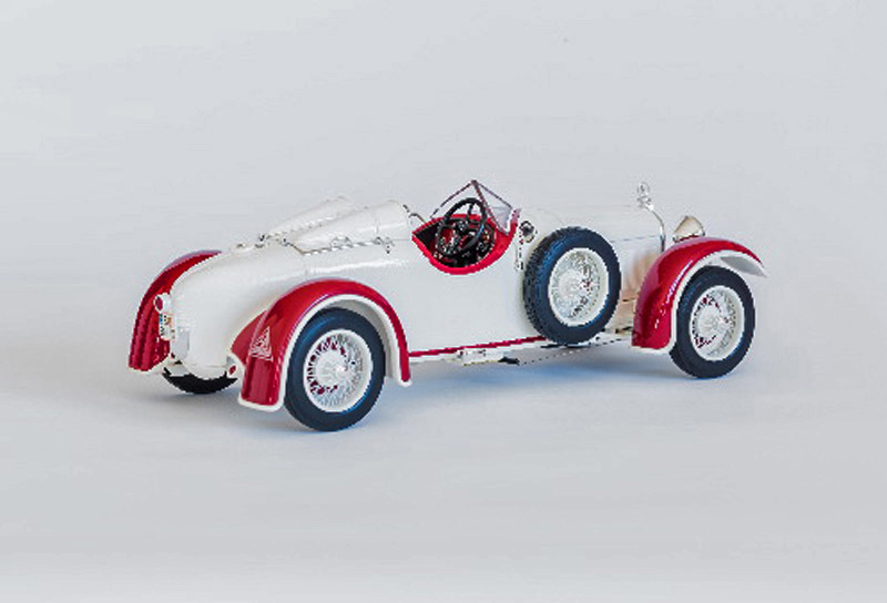 Austro Daimler Torpedo ADR 6 Sport 1929 weiss / rot 1:18 Ferdinand Porsche Konstruktion