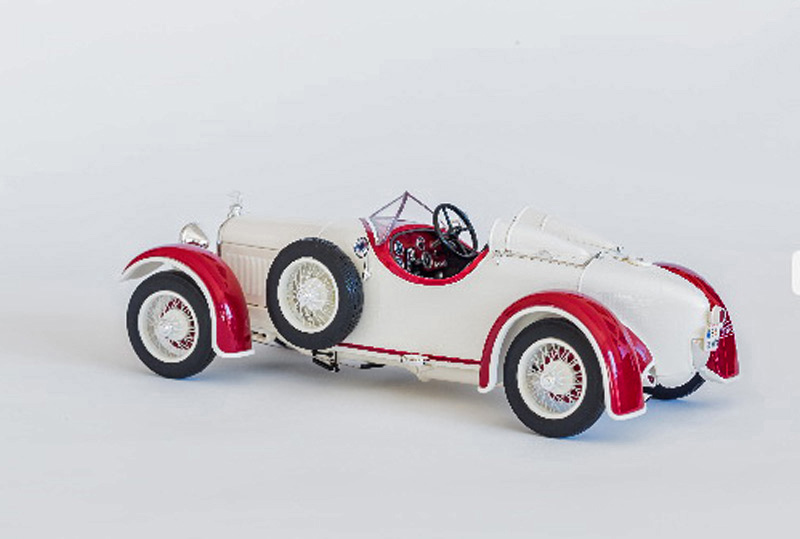 Austro Daimler Torpedo ADR 6 Sport 1929 weiss / rot 1:18 Ferdinand Porsche Konstruktion