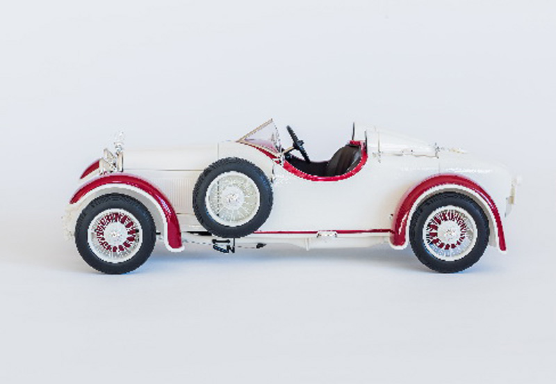 Austro Daimler Torpedo ADR 6 Sport 1929 weiss / rot 1:18 Ferdinand Porsche Konstruktion