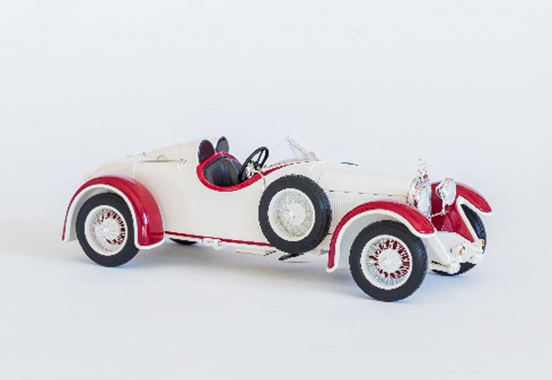 Austro Daimler Torpedo ADR 6 Sport 1929 weiss / rot 1:18 Ferdinand Porsche Konstruktion