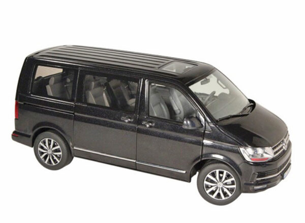 VW T6 Multivan Generation 6 2016 schwarz 1:18