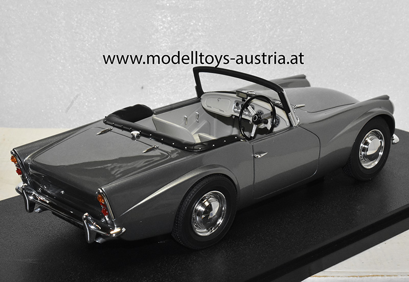 Daimler SP250 Dart Cabrio 1959 grau metallik 1:18