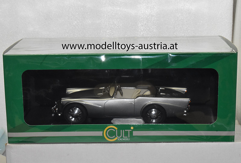 Daimler SP250 Dart Cabrio 1959 grau metallik 1:18