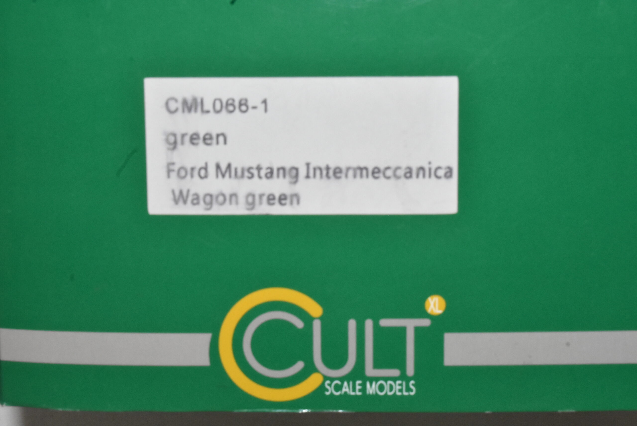Ford Mustang Intermeccanica Kombi Break 1965 grün 1:18