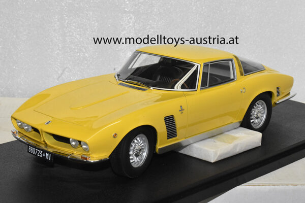 Iso Grifo GL350 Coupe 1966 gelb 1:18
