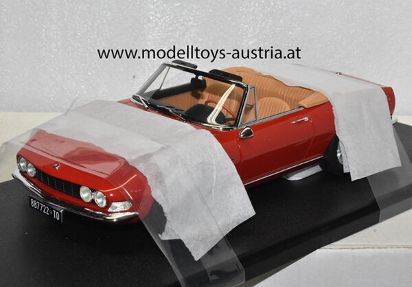 Fiat Dino Spyder Cabrio 1966 rot 1:18
