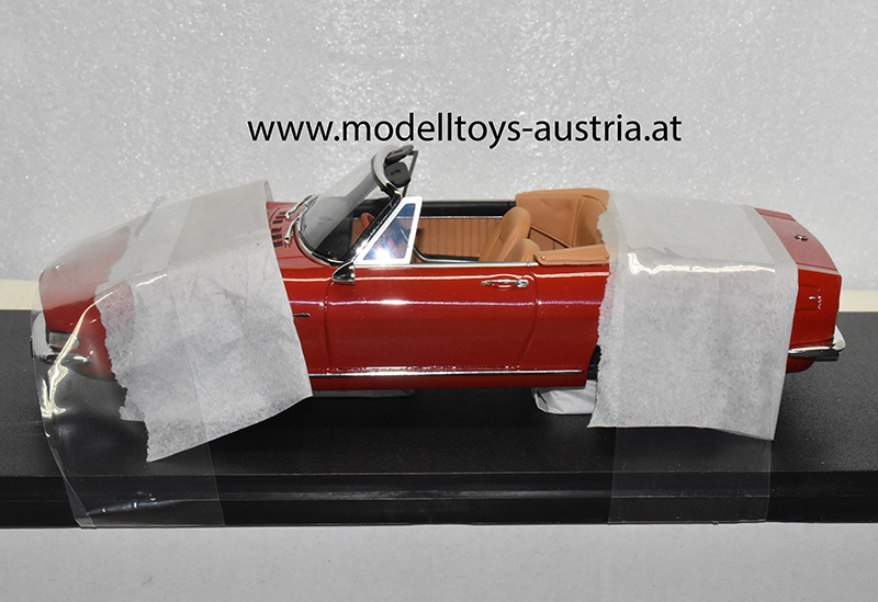 Fiat Dino Spyder Cabrio 1966 rot 1:18