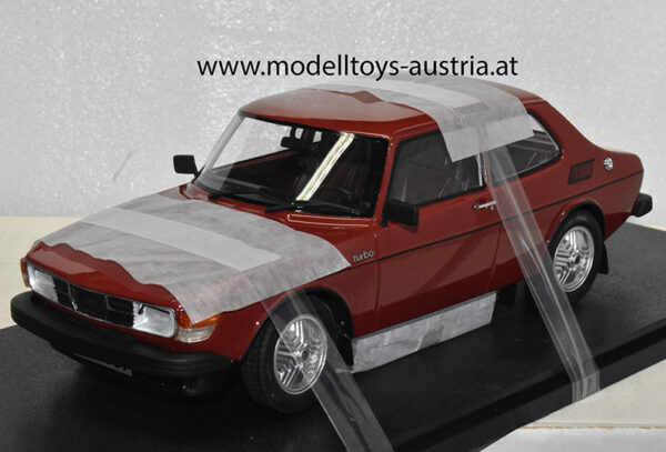 Saab 99 Turbo Coupe 1981 rot metallik 1:18