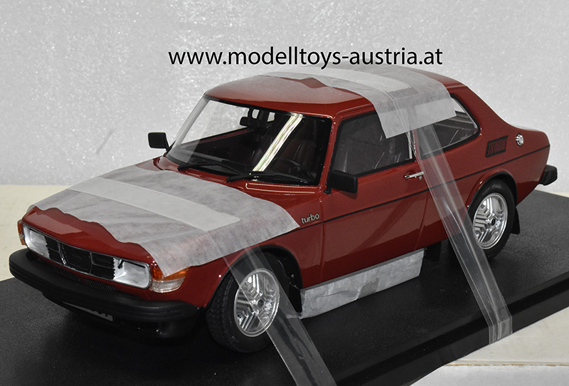 Saab 99 Turbo Coupe 1981 rot metallik 1:18