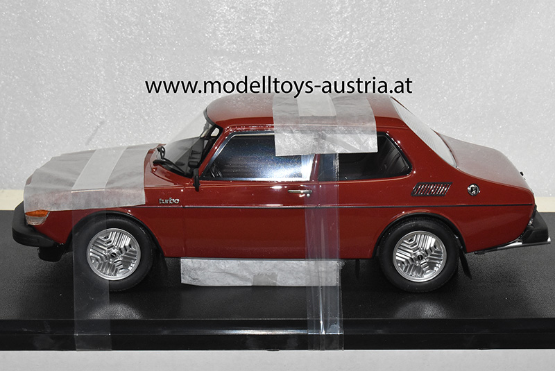 Saab 99 Turbo Coupe 1981 rot metallik 1:18