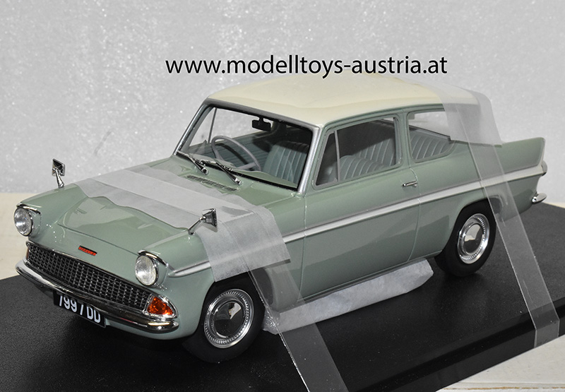 Ford Anglia 105 E Coupe 1961 grün 1:18