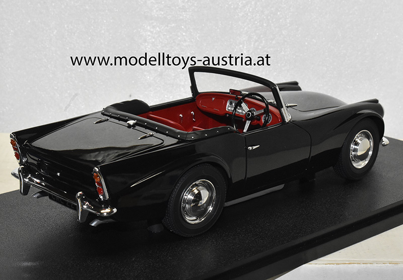 Daimler SP250 Dart Cabrio 1959 schwarz 1:18