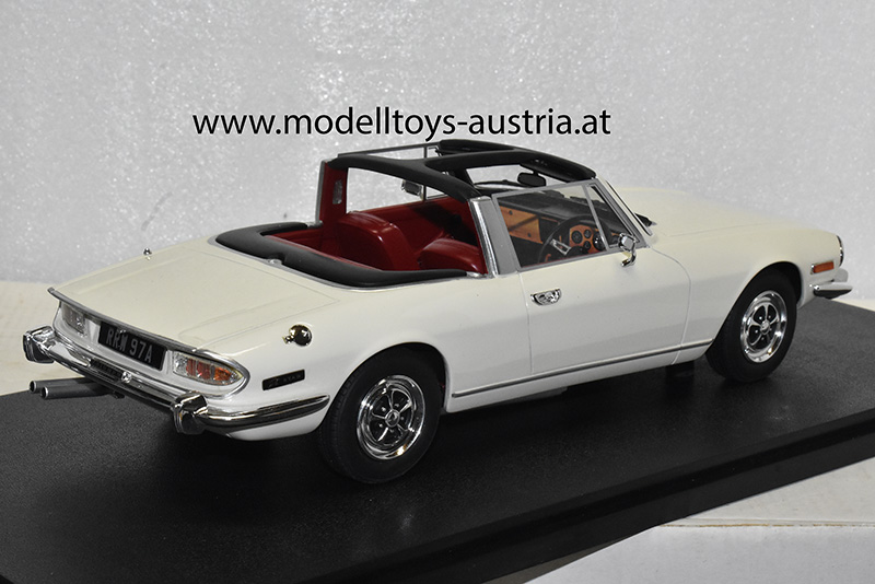 Triumph Stag MK1 Cabrio 1970 weiss 1:18