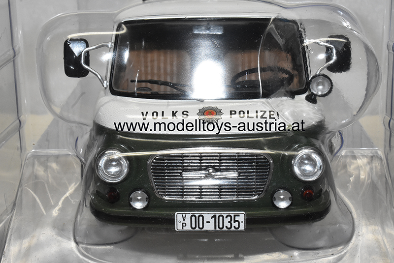 Barkas B1000 1965 VOLKSPOLIZEI Polizei 1:18