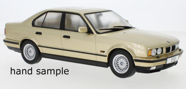 BMW E34 Limousine 530i 5er Serie 1992 Champagne metallik 1:18
