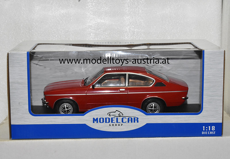Opel Kadett C Coupe GT/E 1973-1979 rot 1:18