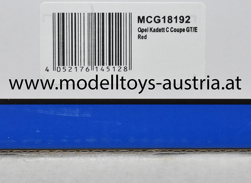 Opel Kadett C Coupe GT/E 1973-1979 rot 1:18