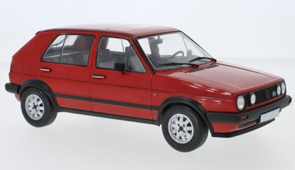 VW Golf II Golf 2 Limousine GTD 5-türig 1984 rot 1:18