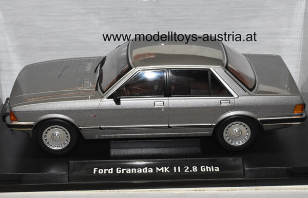 Ford Granada Limousine MK II 2.8 Ghia 1982 dunkel grau metallik 1:18