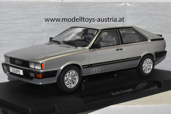 Audi Coupe B2 1980 - 1988 silber 1:18