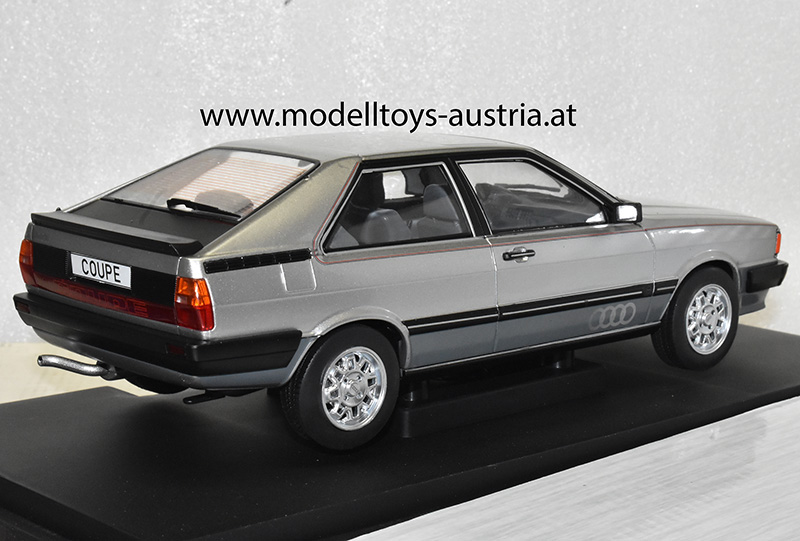 Audi Coupe B2 1980 - 1988 silber 1:18