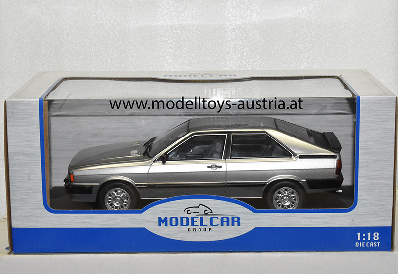Audi Coupe B2 1980 - 1988 silber 1:18